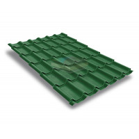Металлочерепица Модерн 0,45 RAL6002 Полиэстер
