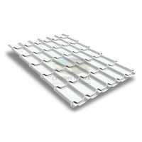 Металлочерепица Модерн 0,45 RAL9003 Полиэстер