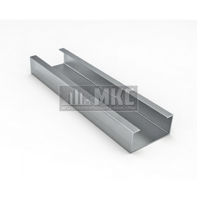 С-профиль оцинкованный 70x45x3000-1,2 мм