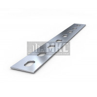 Перфорированная полоса ПП20 20x3000-2,0 мм, оцинкованная