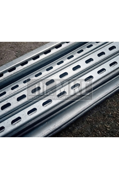 Перфорированная полоса ПП20 20x3000-2,0 мм, оцинкованная