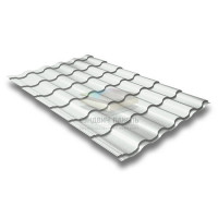 Металлочерепица Кредо 0,45 RAL9003 Drap