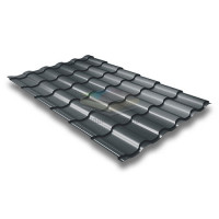 Металлочерепица Кредо 0,5 RAL7016 Atlas