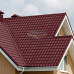 Металлочерепица Кредо 0,5 RAL3005 Satin