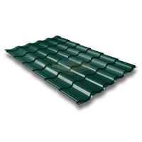 Металлочерепица Кредо 0,45 RAL6005 Полиэстер