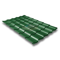 Металлочерепица Кредо 0,45 RAL6002 Полиэстер