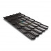 Металлочерепица Квинта плюс 3D 0,5 RR32 Satin