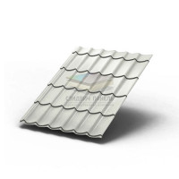 Металлочерепица Ламонтерра 0.5 RAL9002 Norman