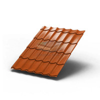 Металлочерепица Ламонтерра 0.5 Copper/Copper AGNETA