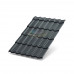 Металлочерепица Ламонтерра XL 0.5 RAL7024 PURMAN