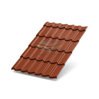 Металлочерепица Ламонтерра XL 0.5 Argillite PURMAN
