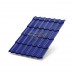 Металлочерепица Ламонтерра XL 0.5 RAL5002 Norman