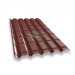 Металлочерепица Квадро профи 0,5 RAL3009 Velur