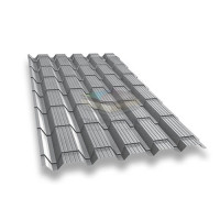 Металлочерепица Монкатта 0,5 RAL7004 Satin