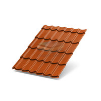 Металлочерепица Ламонтерра X 0.5 Copper/Copper AGNETA