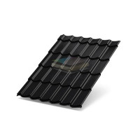 Металлочерепица Ламонтерра X 0.45 RAL9005 Viking
