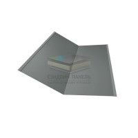 Планка ендовы нижняя 298х298х2000-0.45 Ral 7005 Полиэстер