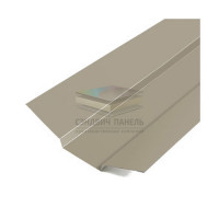 Планка ендовы верхняя 76х76х2000-0.45 Ral 1035 Полиэстер