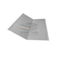 Планка ендовы нижняя 298х298х2000-0.5 Ral 9006 ПРМ