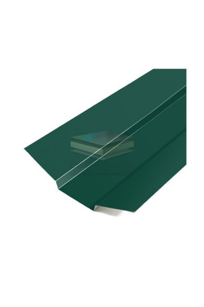 Планка ендовы верхняя 76х76х2000-0.45 Ral 6005 Viking