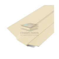 Планка ендовы верхняя 76х76х2000-0.5 Ral 1015 0.5 ПЛ