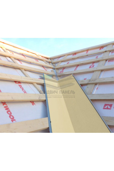 Планка ендовы нижняя 298х298х2000-0.5 Ral 1014 Полиэстер