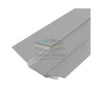 Планка ендовы верхняя 76х76х2000-0.45 Ral 7004 Полиэстер Планка ендовы верхняя 76х76х2000-0.45 Ral 7004 Полиэстер