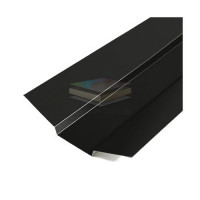 Планка ендовы верхняя 76х76х2000-0.5 Ral 9005 Viking E