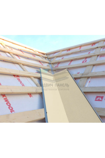 Планка ендовы нижняя 298х298х2000-0.5 Ral 1015 Полиэстер