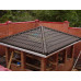 Четверник конька полукруглого 0,5 RAL8017 Satin Matt TX с пленкой