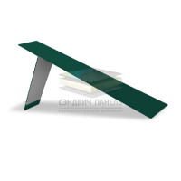 Планка карнизная фальц 130х80 0,5 Satin Мatt