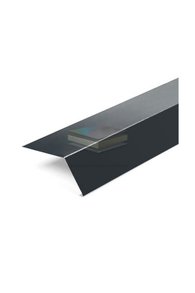 Планка карнизная 135х50 0,5 RAL7016 Rooftop Бархат