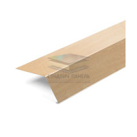 Карнизная планка 100х69х2000-0.5 Клен ECOSTEEL
