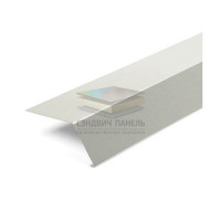 Карнизная планка 100х69х2000-0.5 RAL9002 Полиэстер