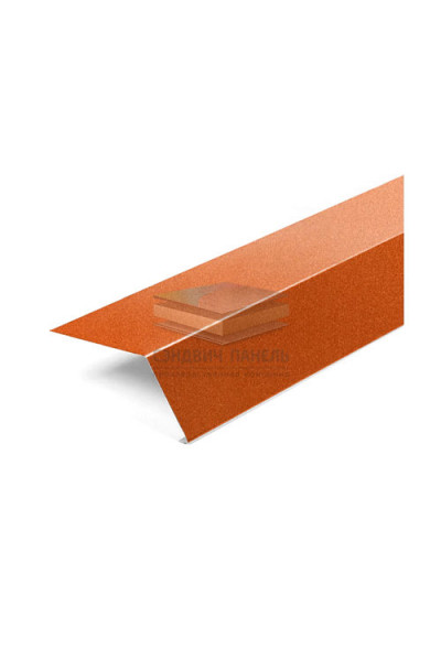 Карнизная планка 100х69х2000-0.5 CopperCopper AGNETA