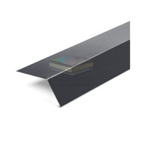 Планка карнизная 100х60 0,5 RAL7024 Atlas X с пленкой