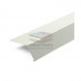 Планка карнизная 100х60 0,5 RAL9003 Satin с пленкой