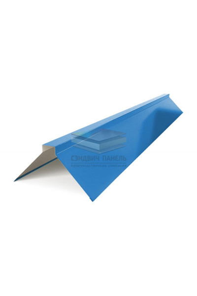 Планка конька плоского 190х190х2000-0.5 RAL5015 Norman
