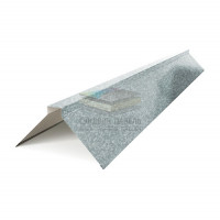 Планка конька плоского 120х120х2000-0.45 оцинкованный