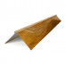 Планка конька плоского 190х190х2000-0.5 ЗолотойДуб ECOSTEEL_T