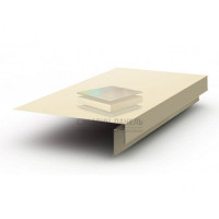 Планка карнизного свеса сложная 250х50х2000-0.45 RAL1015 Полиэстер Планка карнизного свеса сложная 250х50х2000-0.45 RAL1015 Полиэстер