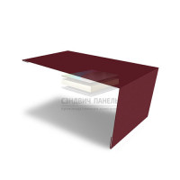 Планка мансардная-0,5 RAL3005 Satin Matt TX