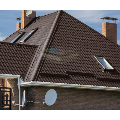 Планка мансардная-0,5 RAL8017 Satin Matt