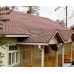 Планка на коньковый аэратор 30х20 Фартук S8 0,45 RAL7024 Полиэстер с пленкой