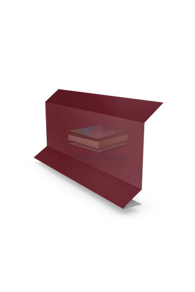 Планка примыкания 0,45 RAL3005 Drap