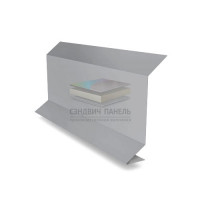 Планка примыкания 0,45 RAL7004 Drap TX