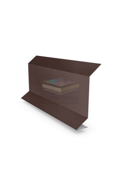 Планка примыкания 0,5 RAL8017 Satin Matt