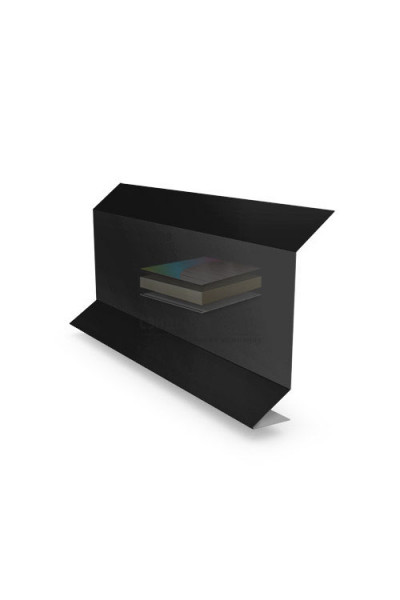 Планка примыкания 0,5 RAL9005 Satin Matt