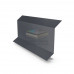 Планка примыкания 0,45 RAL7024 Drap TX