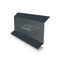 Планка примыкания 0,5 RAL7016 Satin Matt